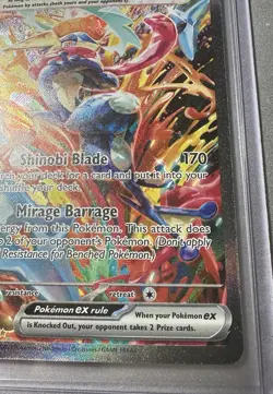 2024 POKEMON GRENINJA EX TWILIGHT MASQUERADE SPECIAL ILLUSTRATION #214/167! MINT - Image 4