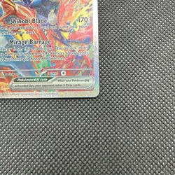 2024 POKEMON GRENINJA EX TWILIGHT MASQUERADE SPECIAL ILLUSTRATION #214/167! MINT - Image 3