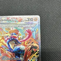 2024 POKEMON GRENINJA EX TWILIGHT MASQUERADE SPECIAL ILLUSTRATION #214/167! MINT - Image 4