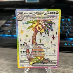 Pokemon Alolan Exeggutor ex 225/191 Sv08: Surging Sparks Holo - Image 1