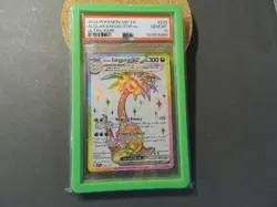 Alolan Exeggutor ex Pokemon 225/191 Sv08: Surging Sparks Holo PSA 10 NINE DIGIT - Image 1