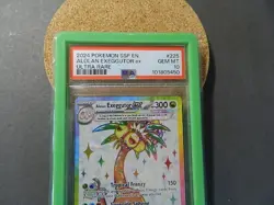 Alolan Exeggutor ex Pokemon 225/191 Sv08: Surging Sparks Holo PSA 10 NINE DIGIT - Image 2