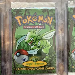 1999 Pokemon Jungle 1st Edition Booster Pack Art Set - Image 3