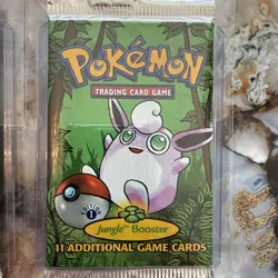 1999 Pokemon Jungle 1st Edition Booster Pack Art Set - Image 4