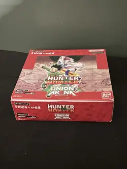 UNION ARENA TCG HUNTER×HUNTER Booster Box Japanese BANDAI Open Box New All There - Image 1