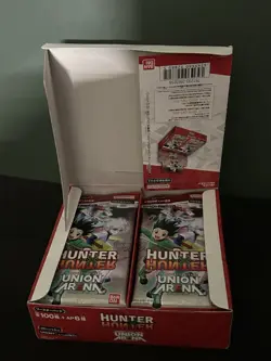 UNION ARENA TCG HUNTER×HUNTER Booster Box Japanese BANDAI Open Box New All There - Image 2