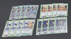 Union Arena TCG One Punch Man Saitama Green Deck - Full Deck Near Mint - Image 2