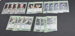 Union Arena TCG One Punch Man Saitama Green Deck - Full Deck Near Mint - Image 3