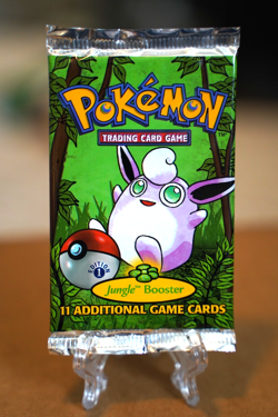 Pokemon 1999 Jungle 1st Edition Booster Pack Wigglytuff Vintage WOTC Sealed - Image 1