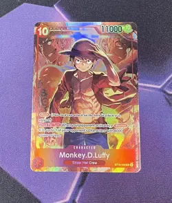 One Piece TCG: ST10-006 Monkey.D.Luffy (Treasure Booster Promo) - Near Mint - Image 1
