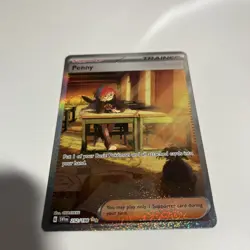 Pokemon TCG Penny Scarlet & Violet Holo Card 252/198 Special Base Set Edition - Image 2
