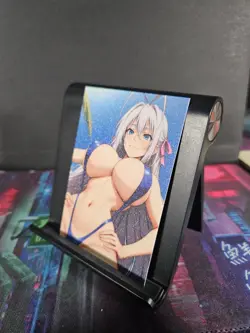 Rossweisse High School DxD Art Card Glitter Anime Sexy Waifu CCG Collectible - Image 2