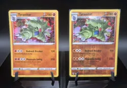 Pokemon TCG Tyranitar 088/189 Darkness Ablaze Holo & Reverse Holo Rare Cards - Image 1