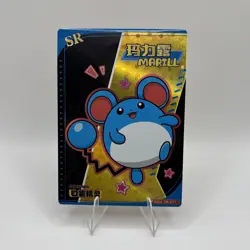 Pokemon Marill SR KDJL-SR-011 Chinese Pocket Eif Baby Claw Machine Card - Image 1