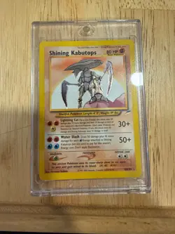 Shining Kabutops Secret Rare Pokemon Card 108/105 HOLO - Mint - Image 3