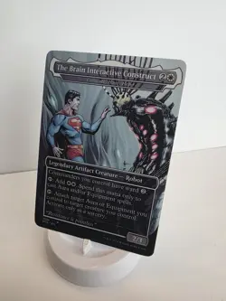 Mtg Codsworth Handy Helper Superman DC Borderless Playtest Card Commander EDH NM - Image 1