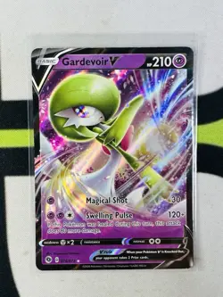 Pokemon Card Sword & Shield Champions Path Gardevoir V 016/073 Rare Holo - Image 1