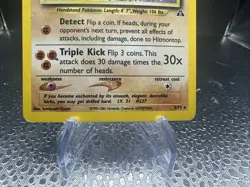 Pokemon TCG Hitmontop Neo Discovery Holo Card 3/75 Unlimited Rare - Image 4