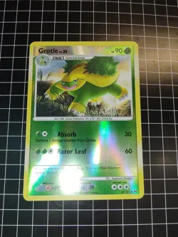 Grotle 49/127 Platinum Base Set Pokemon Reverse Holo Card - Image 2