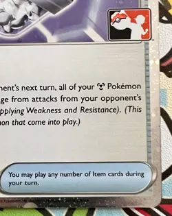 Iron Defender Holo Pokemon Prize Pack Series 8 Promo Pokemon Card NM/LP - Image 4