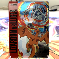 Charizard vs Lugia Meiji Promo Japanese Pokemon Card ~ HP - Image 1