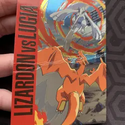 Charizard vs Lugia Meiji Promo Japanese Pokemon Card ~ HP - Image 3