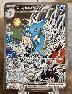 Kingdra ex Promo SV: Scarlet & Violet Promo Cards 131 NM - Image 2