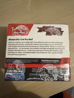 Pokemon TCG: Destined Rivals Booster Box 36 Packs Brand New Sealed DAMAGED BOX - Image 3