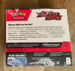 Pokemon TCG : Destined Rivals Brand New Sealed Booster Box (36 Packs) - Image 2
