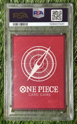 One Piece Monkey.D.Luffy OP11-040 Leader Alt Art A Fist Of Devine Speed PSA 10 - Image 2