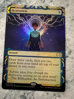 Brainstorm - Foil - NM - Strixhaven Mystical Archives - MTG - Image 1