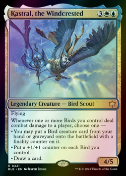 MTG Kastral, the Windcrested Foil ** Bloomburrow ** English - Image 1