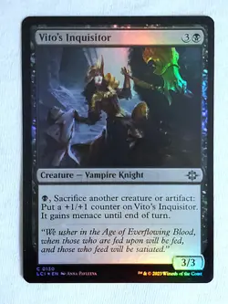 Vito's Inquisitor #130 The Lost Caverns of Ixalan Foil Magic the Gathering - Image 1