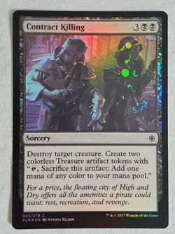 Contract Killing 95 Ixalan Foil Magic the Gathering - Image 1