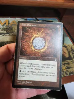 Stronghold MTG 1 Mox Diamond Magic Rare - Image 1