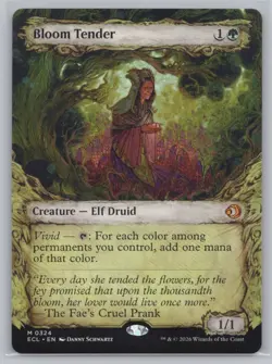 Bloom Tender (0324) (Showcase) M Lorwyn Eclipsed 324 NM - Image 1