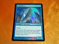 1x Foil - Moon Heron - Magic the Gathering MTG Innistrad - Image 1