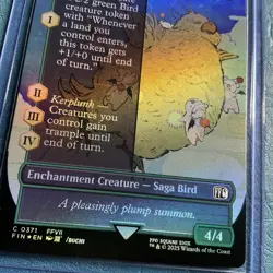 Summon: Fat Chocobo (Borderless) Final Fantasy Foil 0371 Common NM MTG - Image 4