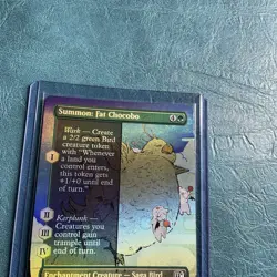 Summon: Fat Chocobo (Borderless) Final Fantasy Foil 0371 Common NM MTG - Image 5