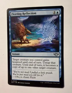 x1 Fleeting Reflection OTJ MTG 49 UNCOMMON M/NM 1x - Image 1