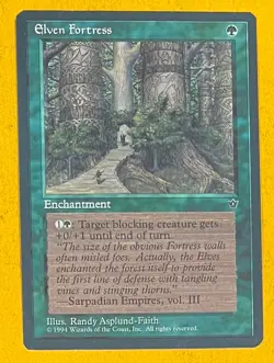 MTG ELVEN FORTRESS (Asplund-Faith) Fallen Emp (Wyvern Back) (OldManMTG 010-539) - Image 2