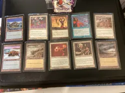 Magic The Gathering Vntg 1997 Tempest Ruth Cycle Deep Freeze Preconstructed Blue - Image 3