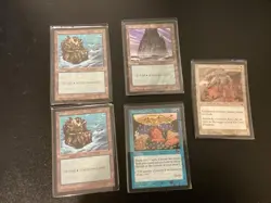 Magic The Gathering Vntg 1997 Tempest Ruth Cycle Deep Freeze Preconstructed Blue - Image 4