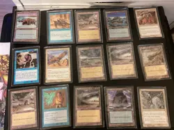 Magic The Gathering Vntg 1997 Tempest Ruth Cycle Deep Freeze Preconstructed Blue - Image 5