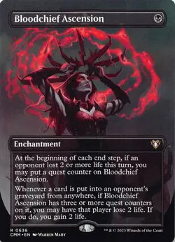 Bloodchief Ascension (Borderless) R Commander Masters 636 NM - Image 1