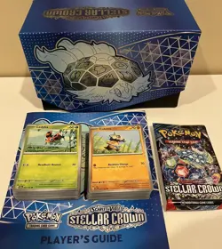 Pokemon Stellar Crown Complete C/UC/R Card Set. 125 Cards Pack Fresh MINT!! - Image 1