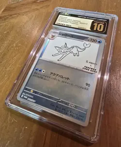 CGC Pristine 10 Japanese Vaporeon Promo 063/SV-P YU NAGABA x Pokemon 2023 - Image 3