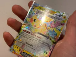 2024 Pokemon SV Surging Sparks SSP EN Pikachu Ex #057/191 - Image 3