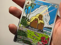 Pokemon TCG - Alolan Dugtrio 208/191 Illustration Rare Surging Sparks - NM - Image 1