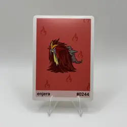 Enjera (Entei) #244 - Gen 2 Pookiemoot Fan Art - Pokemon - Image 1